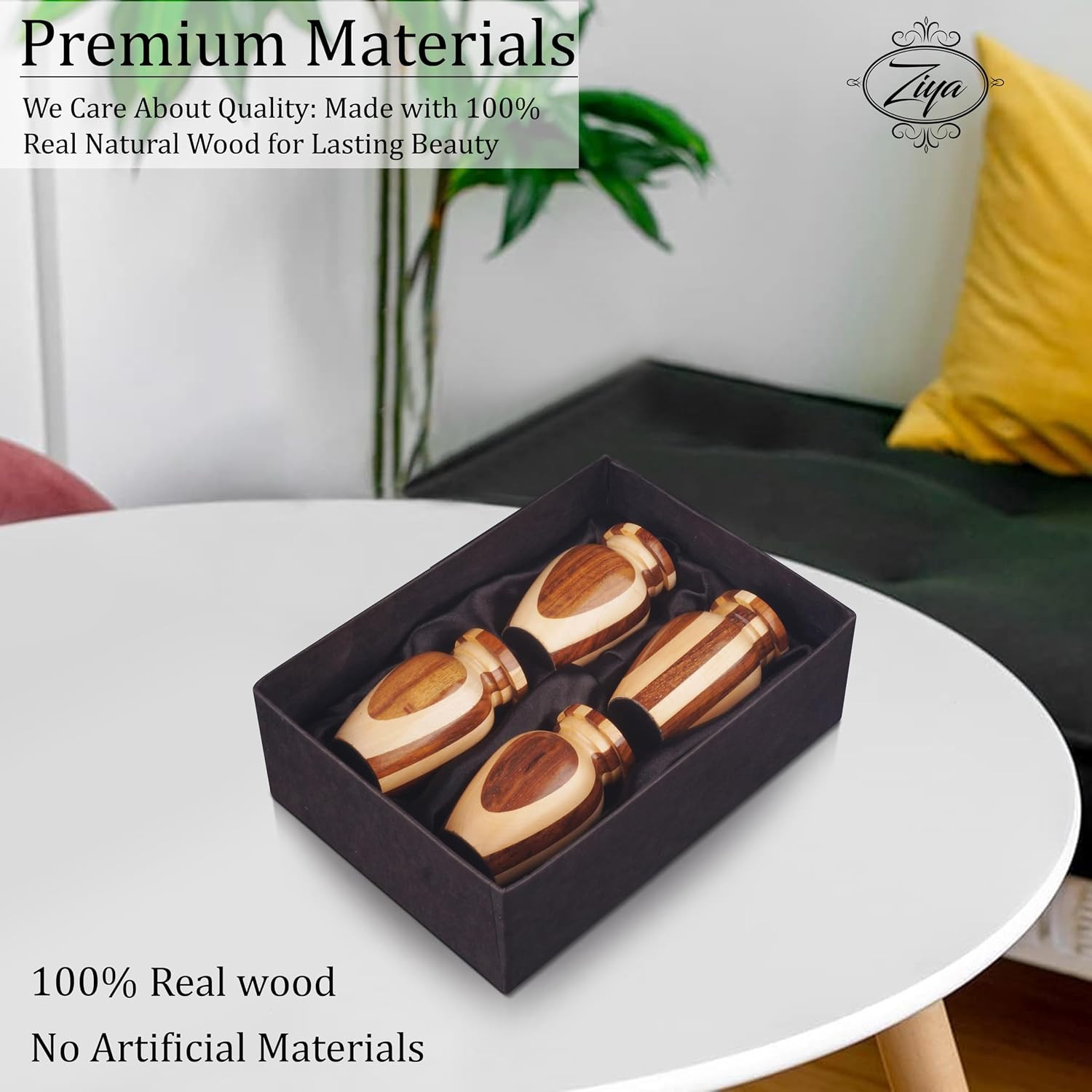 Wooden Cremation Small Urns for Human Ashes Keepsake Adult Male Female – Mini Ur