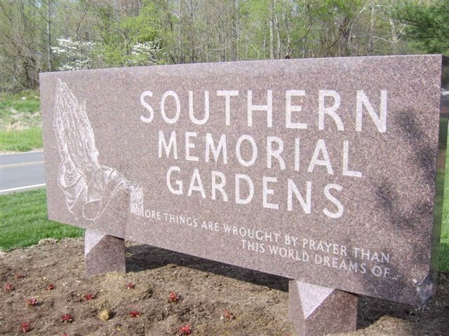 2 cemetery plots, 2 vaults, 1 casket. Southern Memorial Gardens, MD.