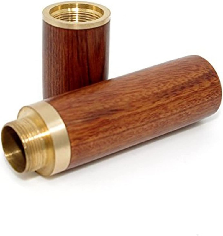 Beautiful Rosewood Cremation Urn / Scattering Tube with Laser Engraved Heart