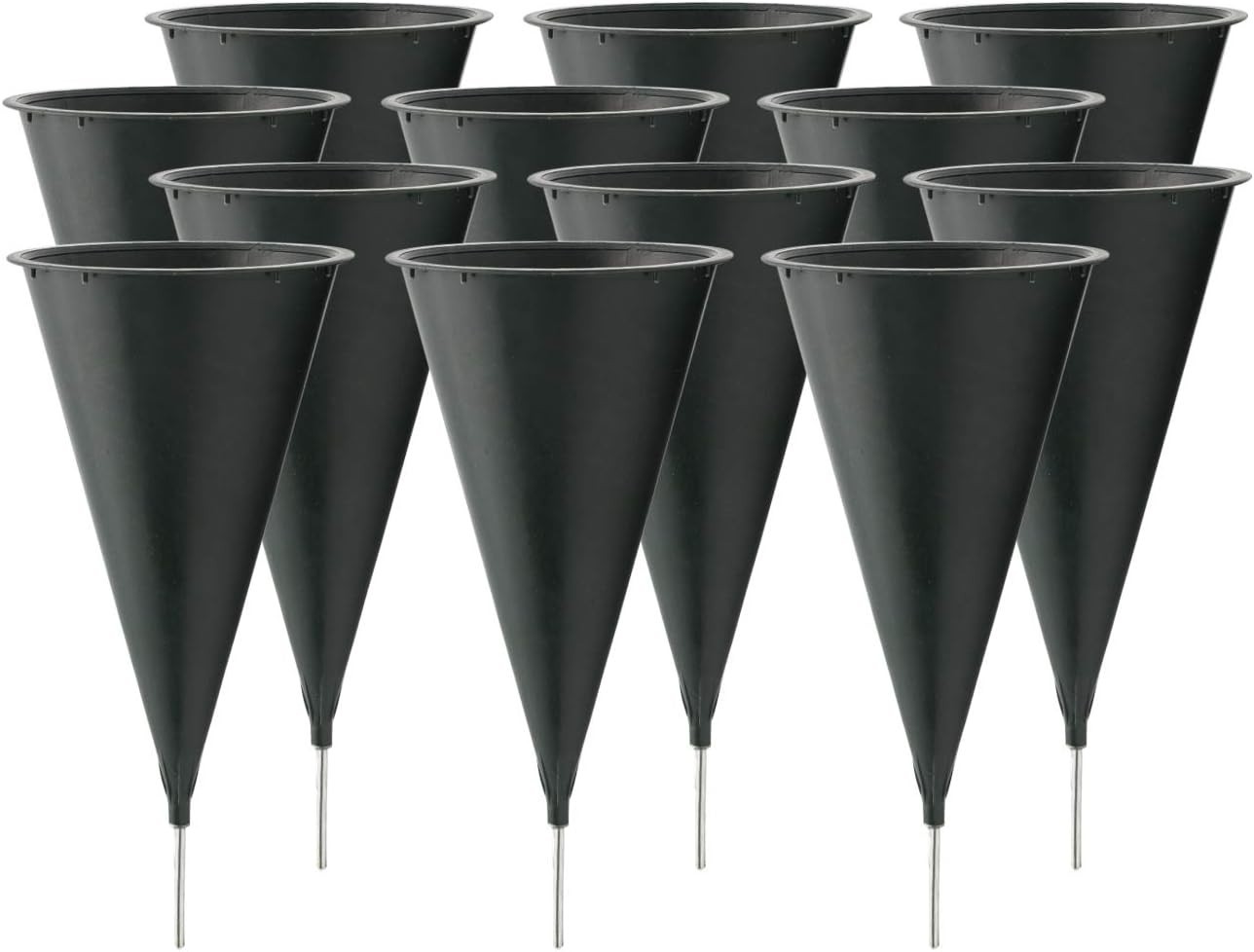 Durable Outdoor Cemetery Vases with Spikes – Perfect for Floral Arrangements