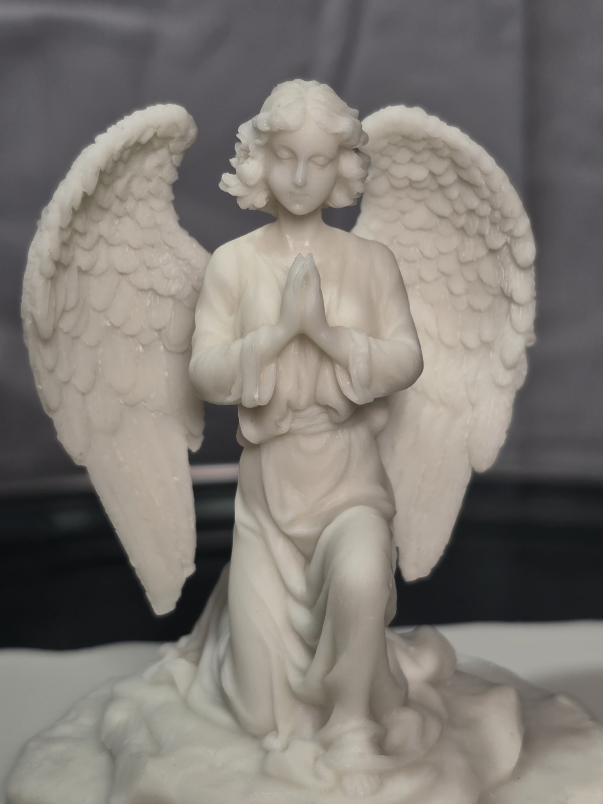 New Small Cast Composite Serene Angel Cremation Urn For Human Ashes