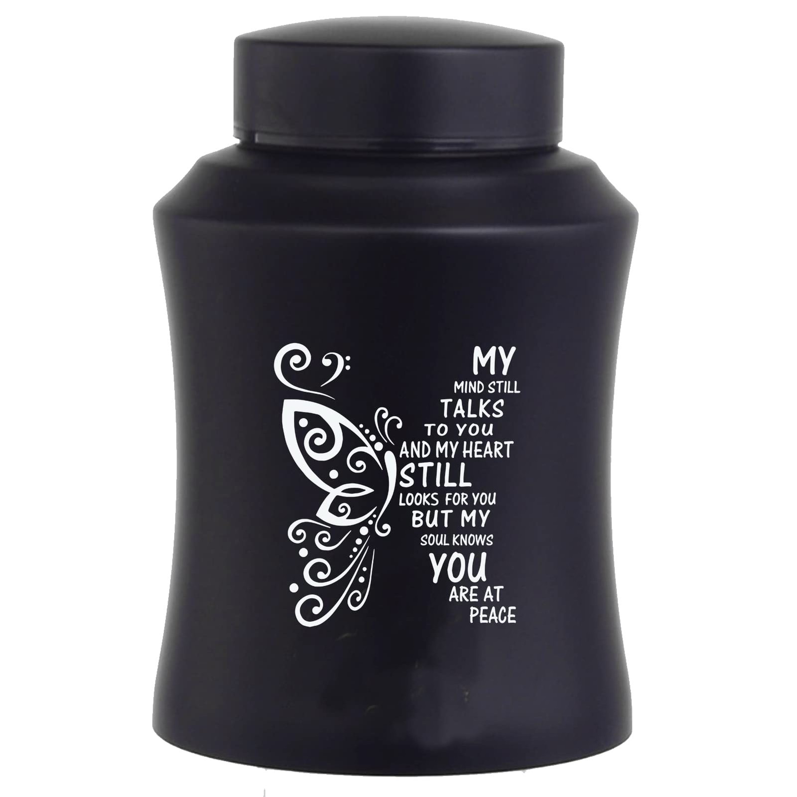 Cremation Ash Urn 6 Inch Medium 316L Aluminium – Holds up to 160lbs Ashes