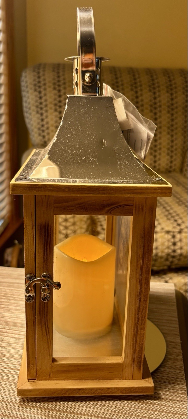 Memorial Remembrance Flickering Lighted Candle. New With Tags. General Loss