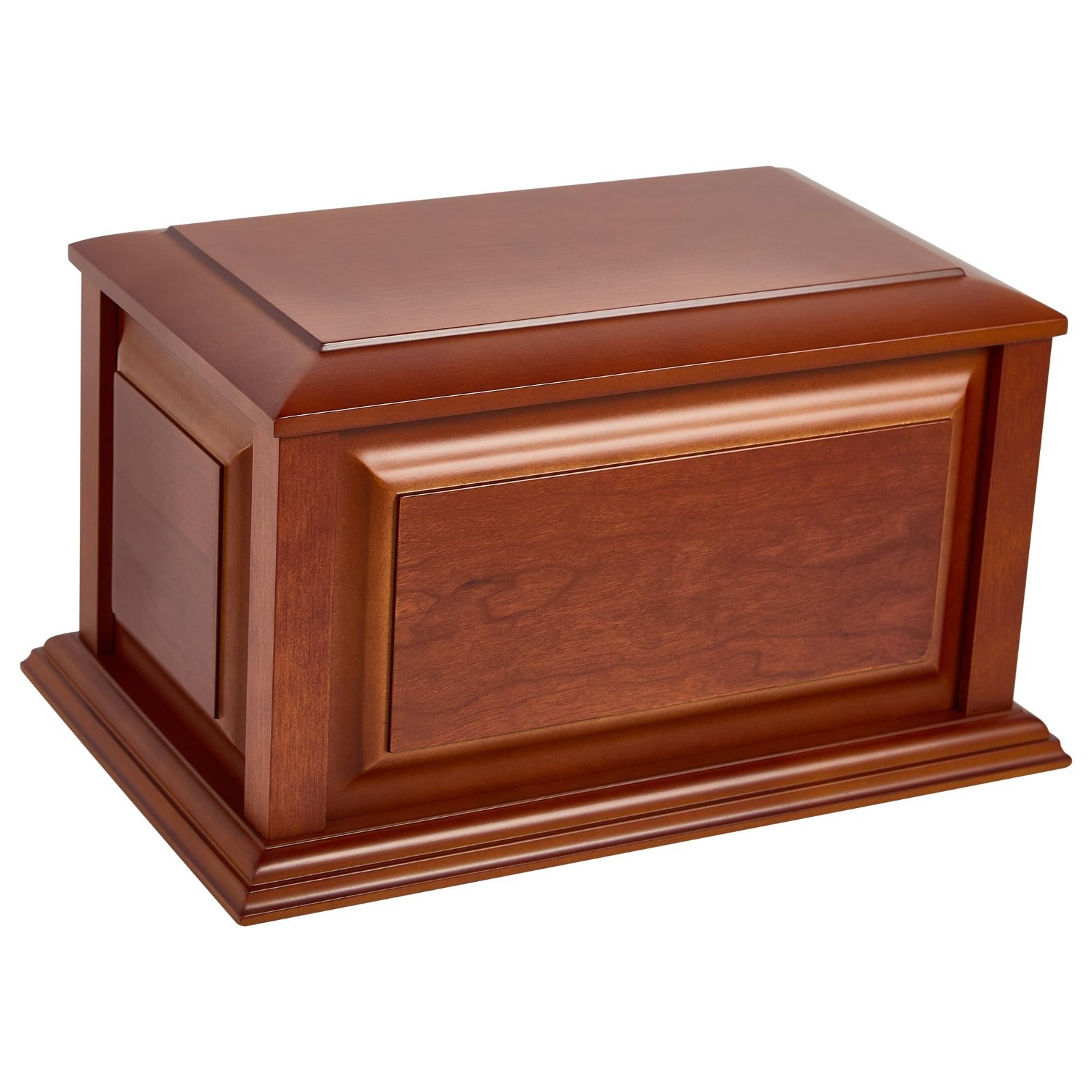 Extra Large Wooden Cremation Urn for Adult Ashes – Handcrafted Funeral Box, 320l
