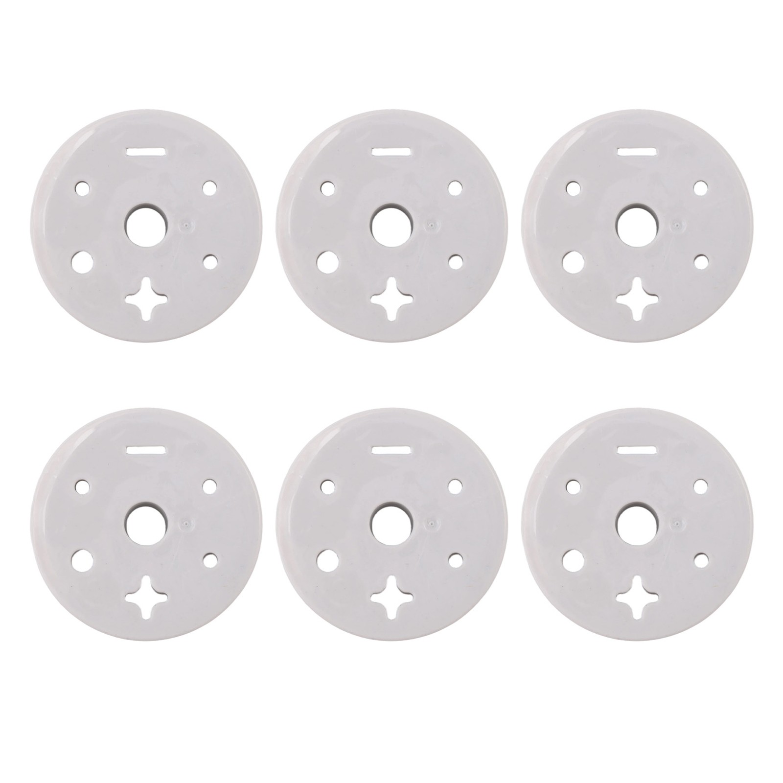 6 Pcs Cemetery Grave Vase Inserts Plastic Cemetery Flowers Holder Bracket3779