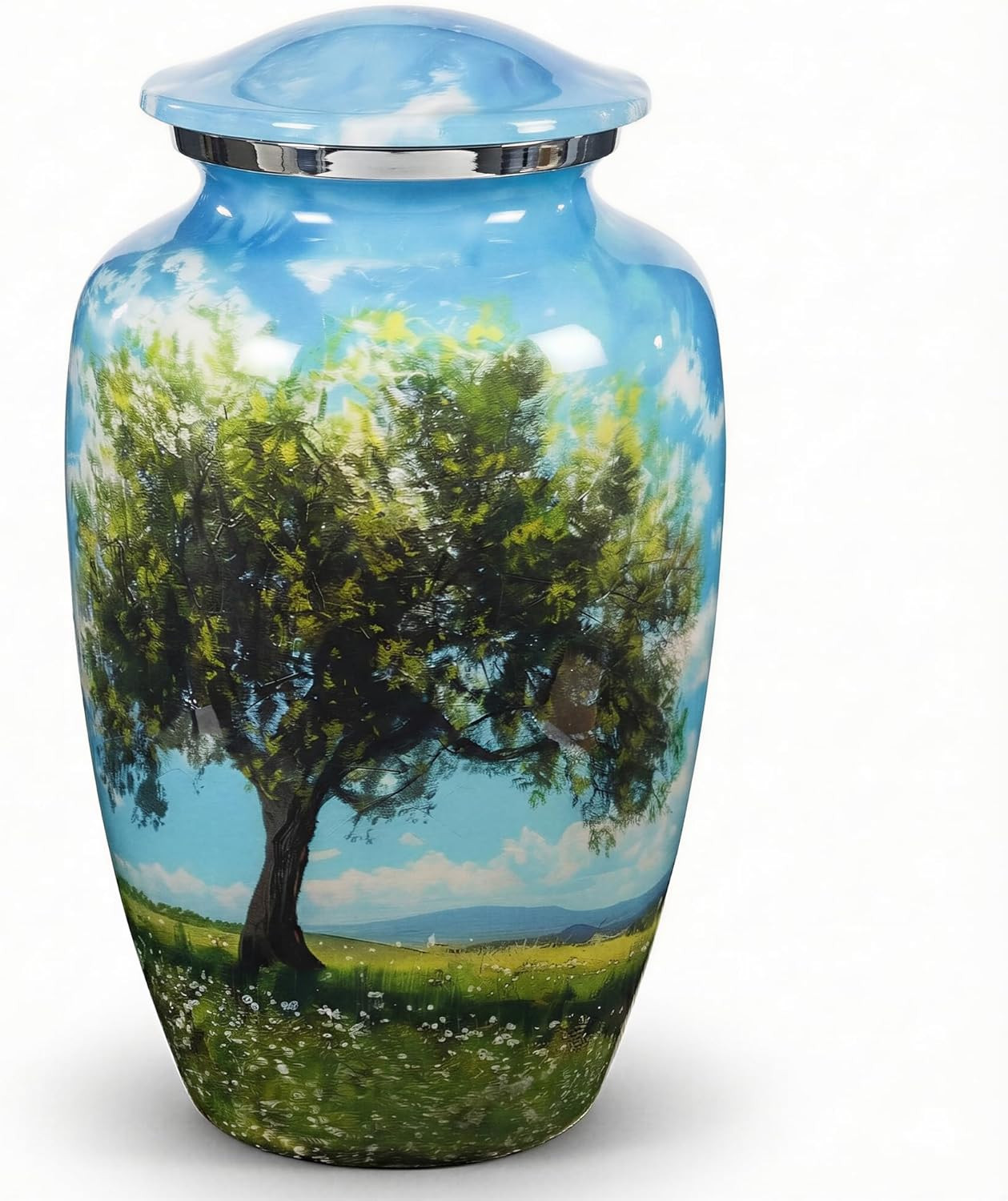 Cremation Urn for Human Ashes – Adult Urn for Men or Women up to 200Lbs – Memori