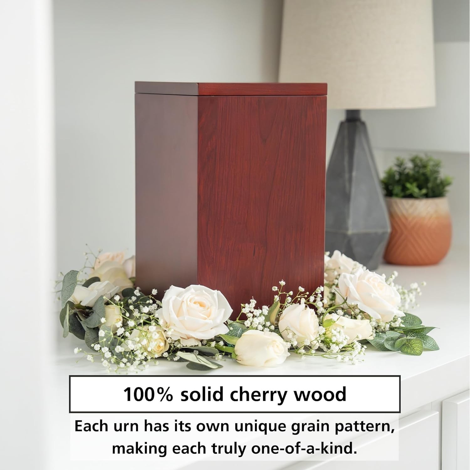 Ellway Essentials Solid Cherry Urn