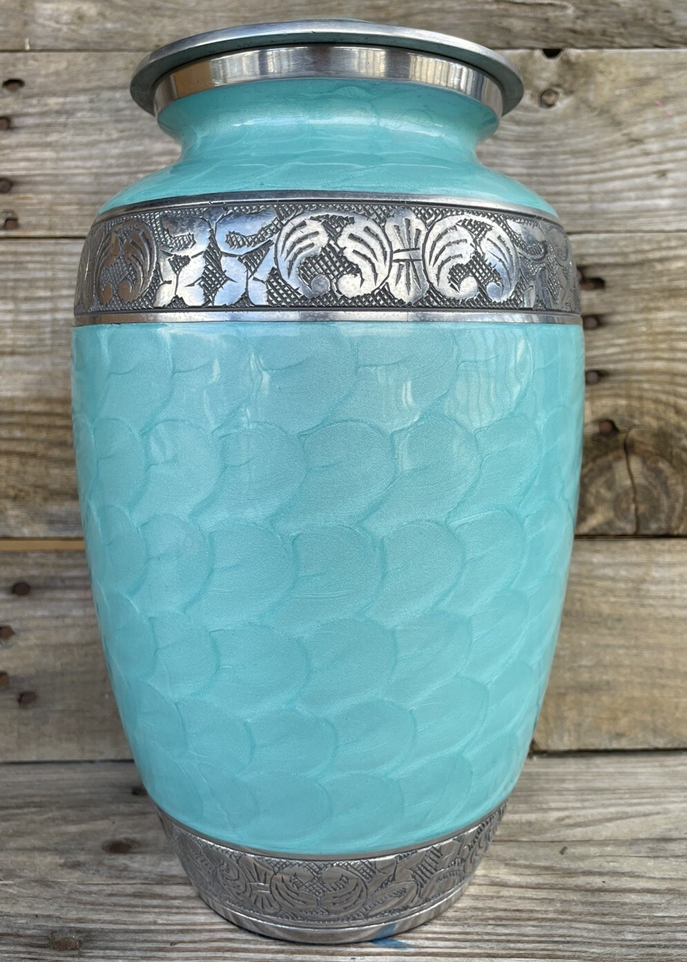 Handcrafted Angel Wings Cremation Urn for Ashes Large With Velvet Bag