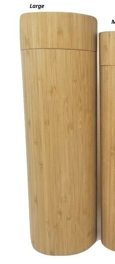 Biodegradable Large Bamboo Scatter Urn + Free Shipping