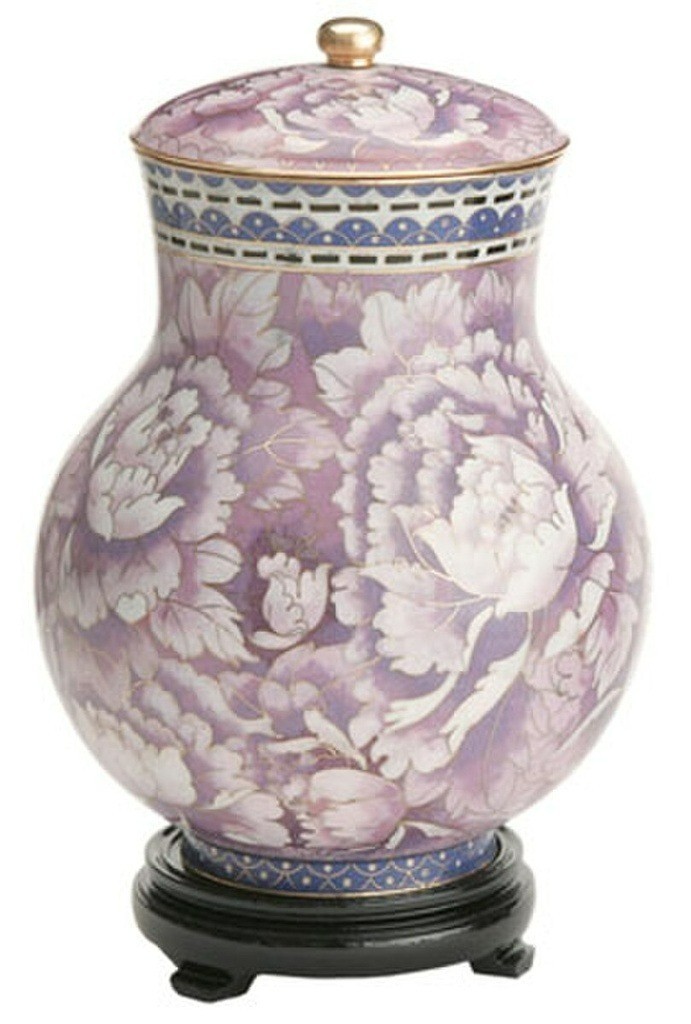 XLarge/Companion 410 Cubic Inches Purple Cremation Urn for Ashes