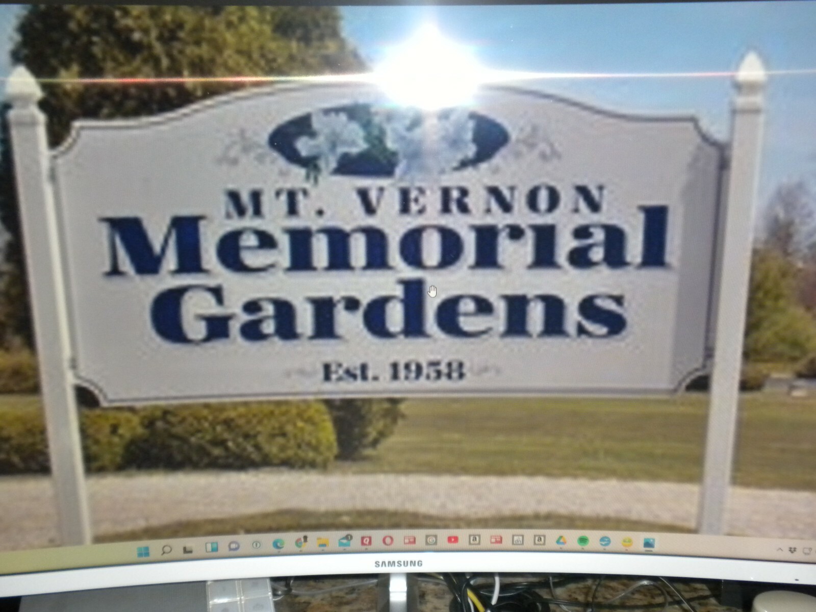 CEMETERY PLOT – Mt Vernon Memorial Gardens – Mt Vernon, OH 43050
