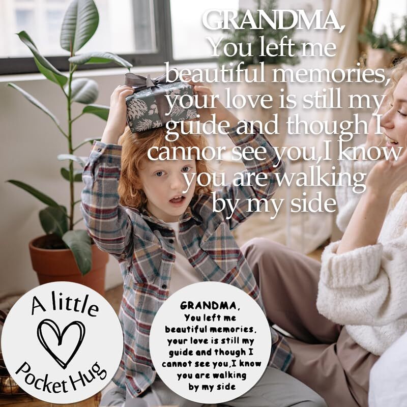 Memorial Sympathy Gifts for Loss of Grandma Remembrance Funeral Grandma Left