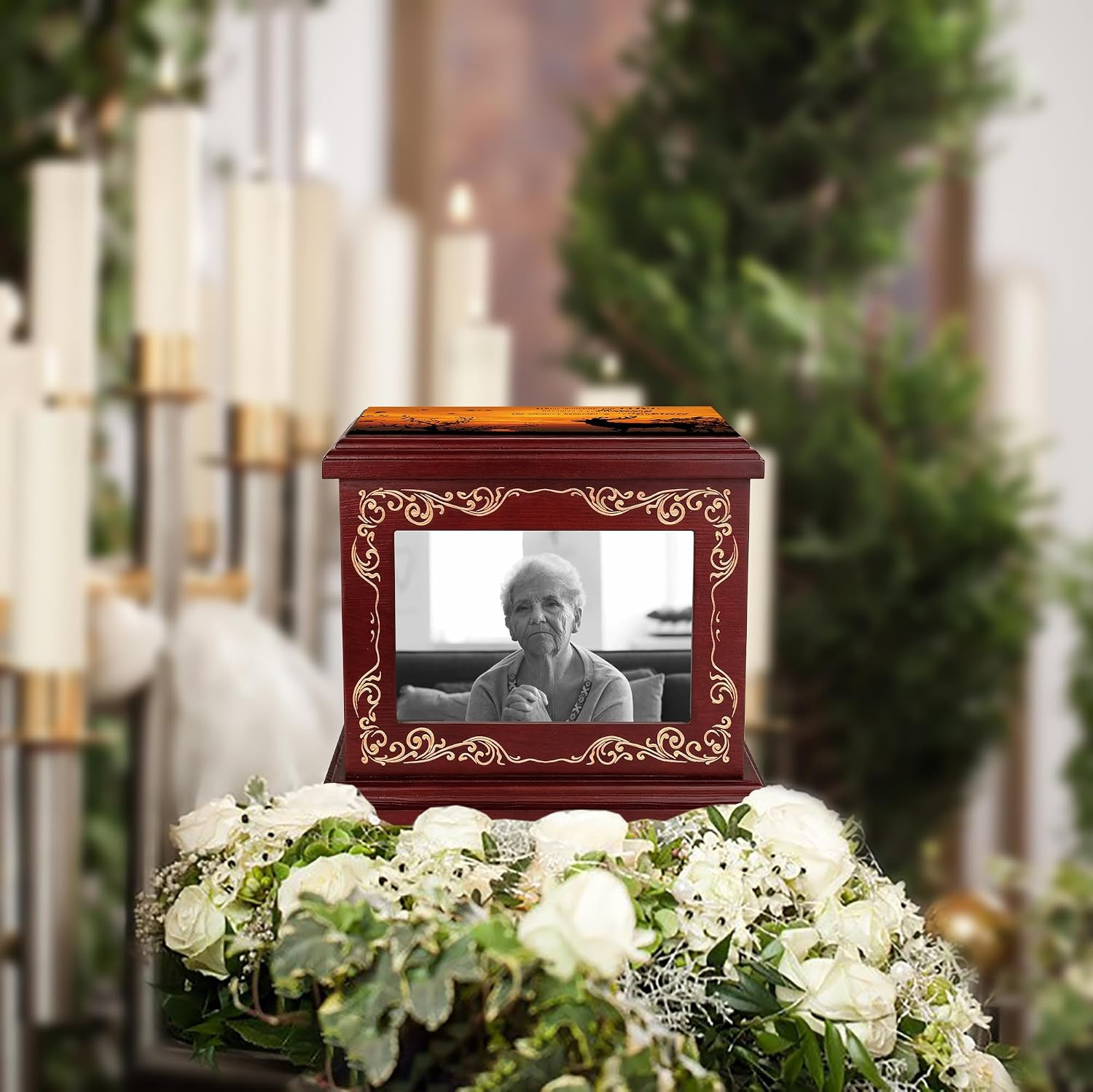 Cremation Urns for Human Ashes Adult Male or Female, Funeral Memorial Urns for A