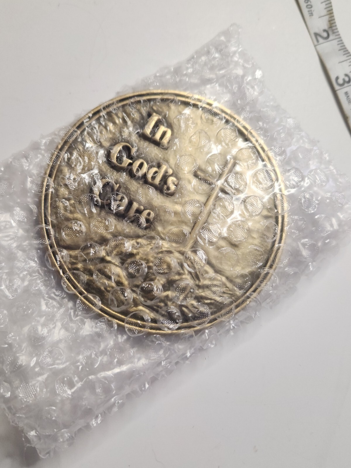 NEW Batesville Casket LifeStories Display Funeral Medallion Magnet In Gods Care