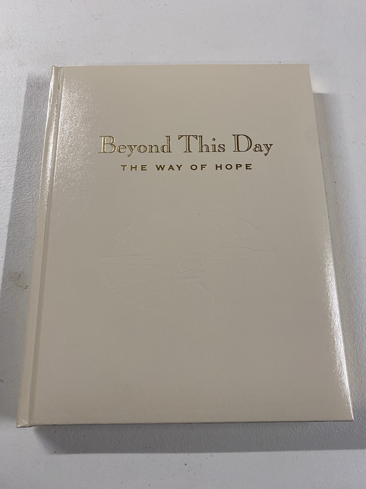 Beyond This Day The Way Of Hope Death Memorial Bereavement Death Book NEW CREAM