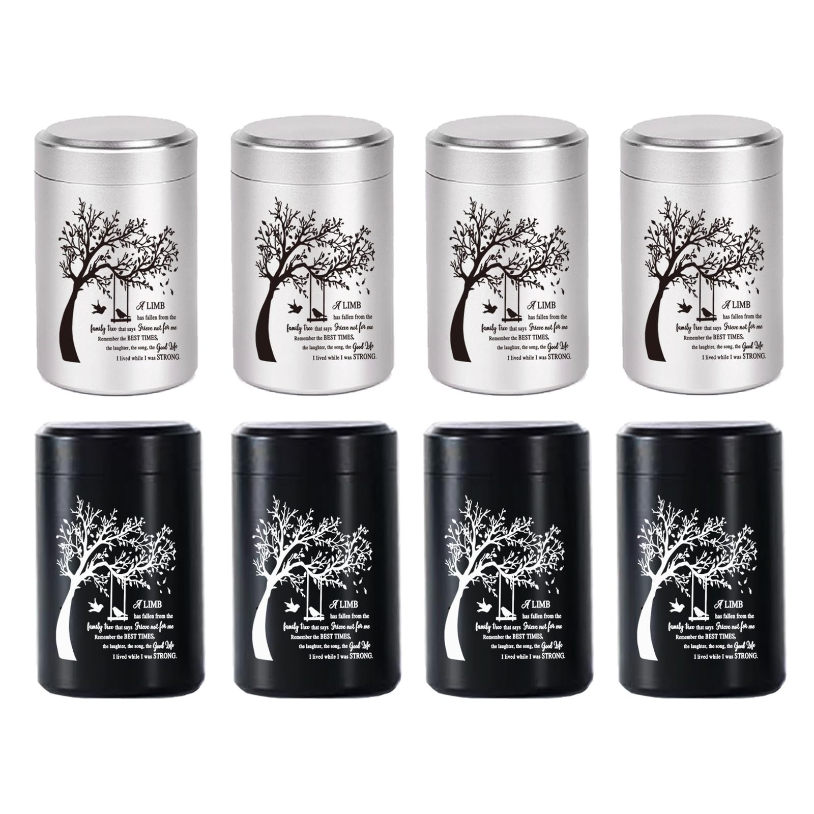 Small Urns For Human Ashes Set Of 8 Mini 3inch Keepsake Containers For Sharing M