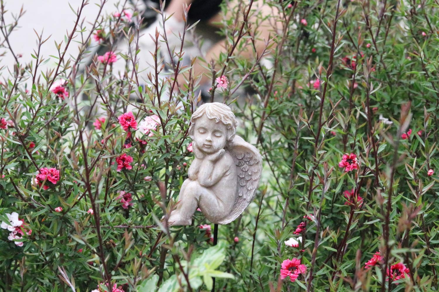 Decorative Angel Garden Stakes – Miniature Fairy Statues for Memorials