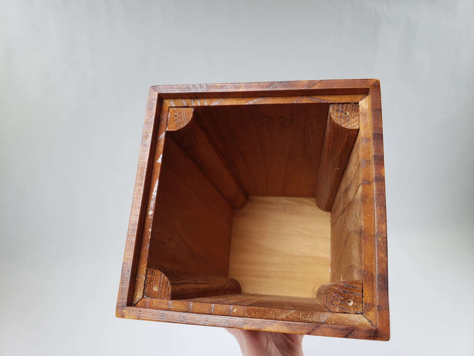 Handcrafted Wooden Cremation Urn for Human Ashes Hummingbird Decorative Urn