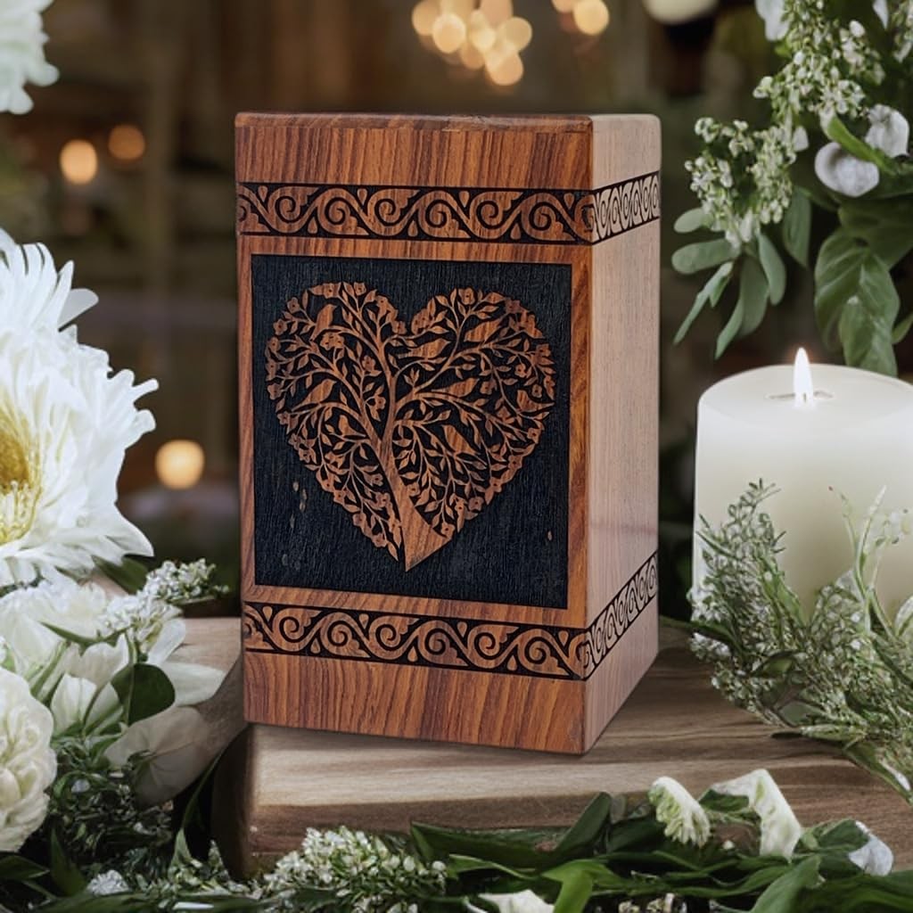 Wooden Urns for Human Ashes Tree of Life Urns Cremation Urns for Adult Ashes …