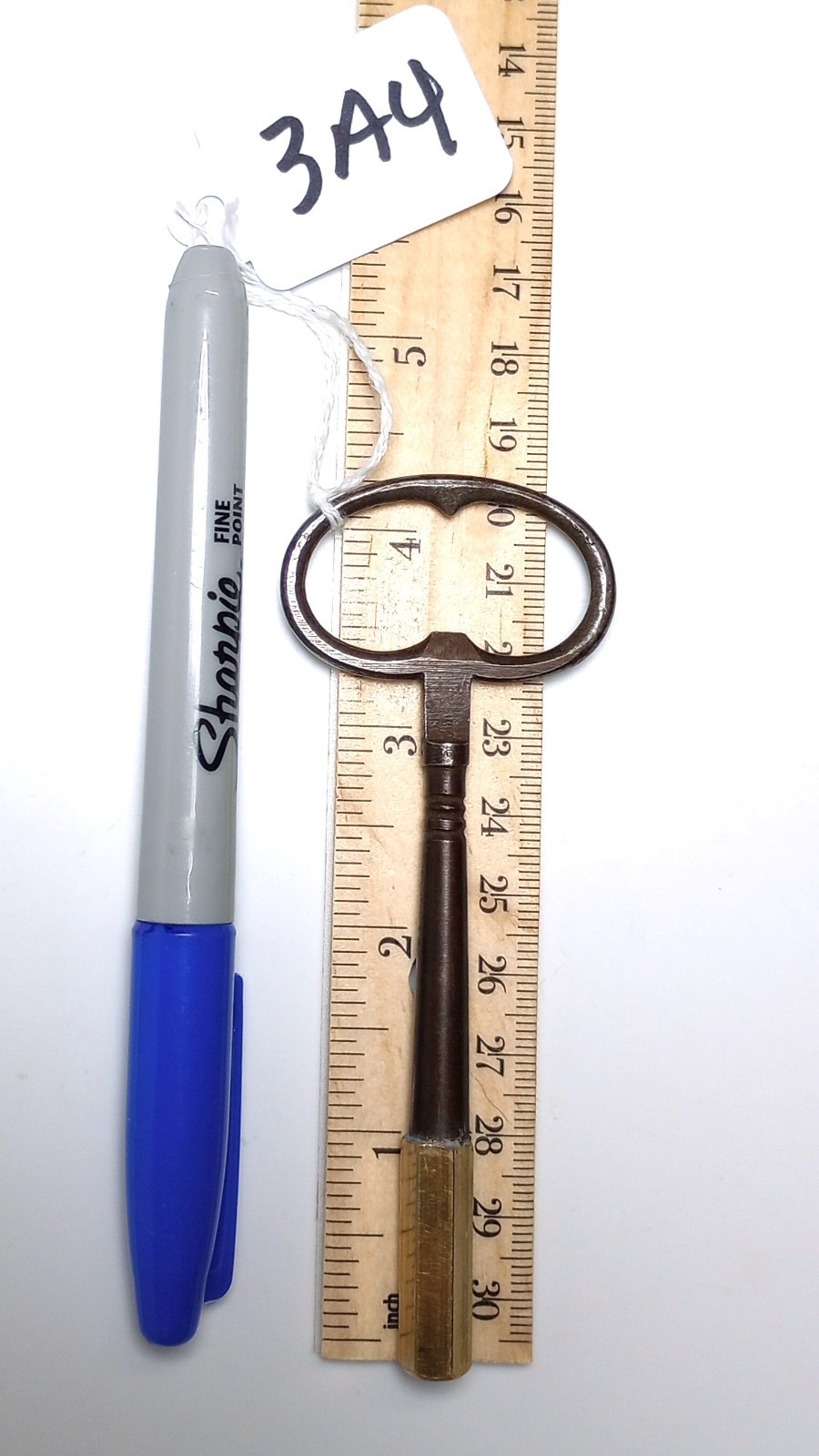 Cast Iron Winding Casket Key