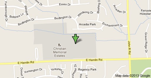 Christian Memorial Cemetery, Crucifixion Mausoleum, #1 Rochester Hills, Mich