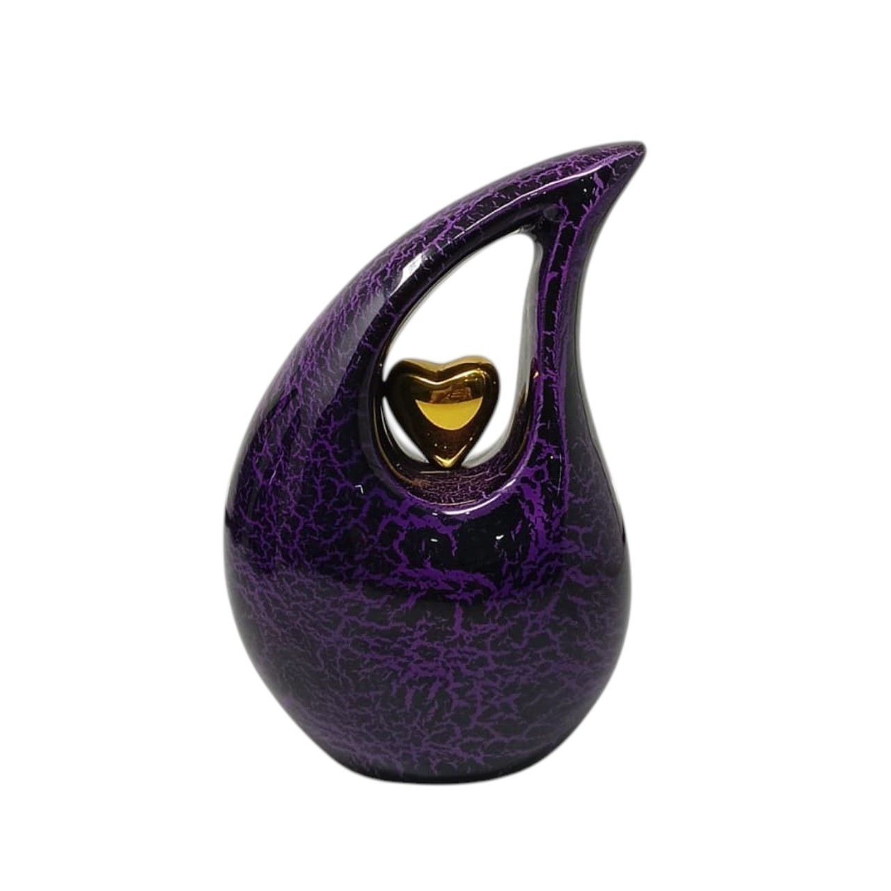 6 INCH Teardrop Cremation Urn for Human Ashes Adult Funeral Urn Memorial Share