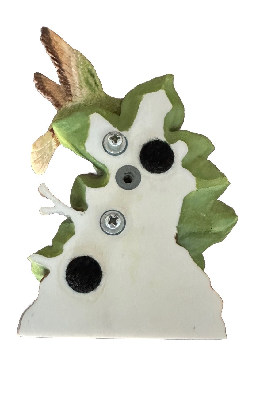 Life Symbol ‘Mom’ Hand Painted Hummingbird Casket Ornament