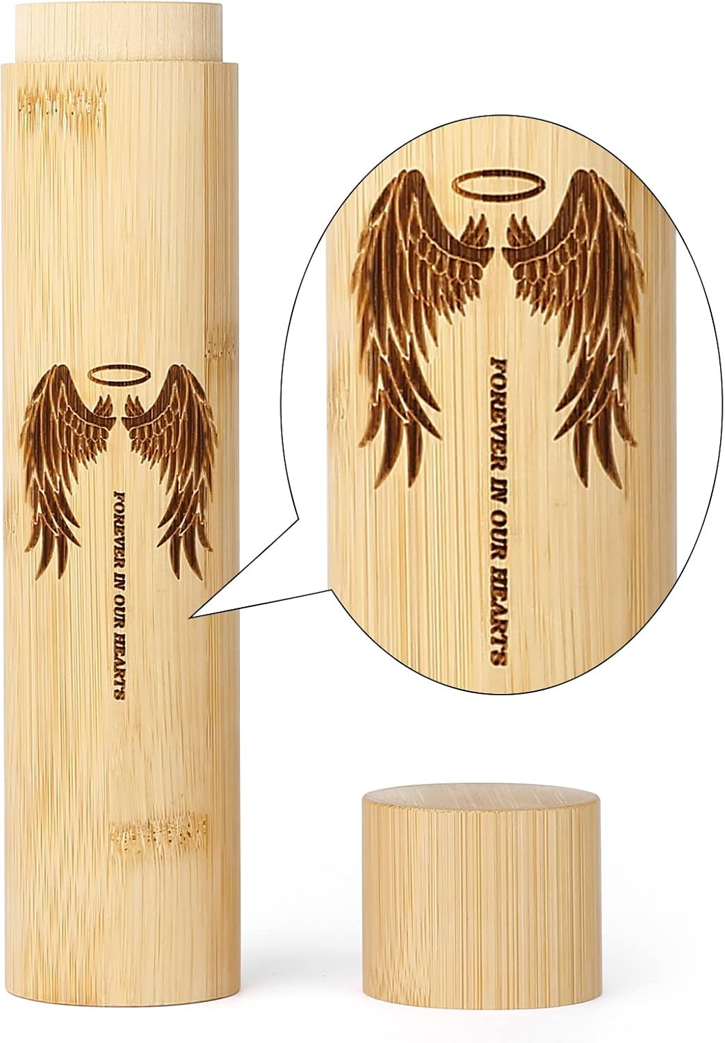 Bamboo Scattering Urns for Human Ashes,Eco Friendly Biodegradable Urn for Human