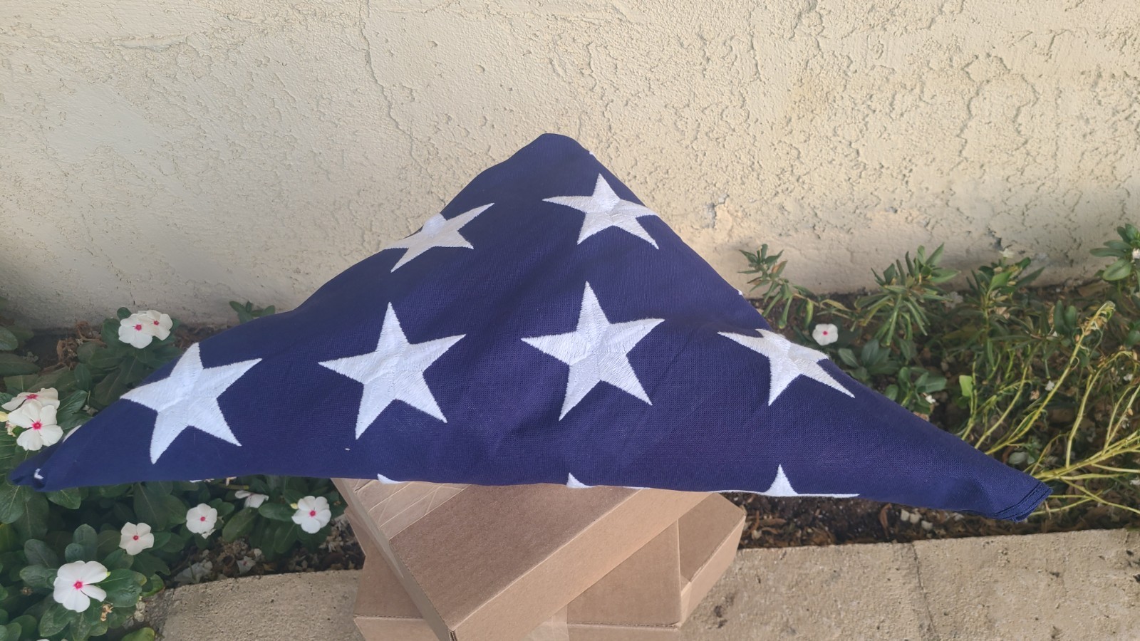 Premium Funeral US Flag, Veteran Military Honors Burial Internment 5×9.5