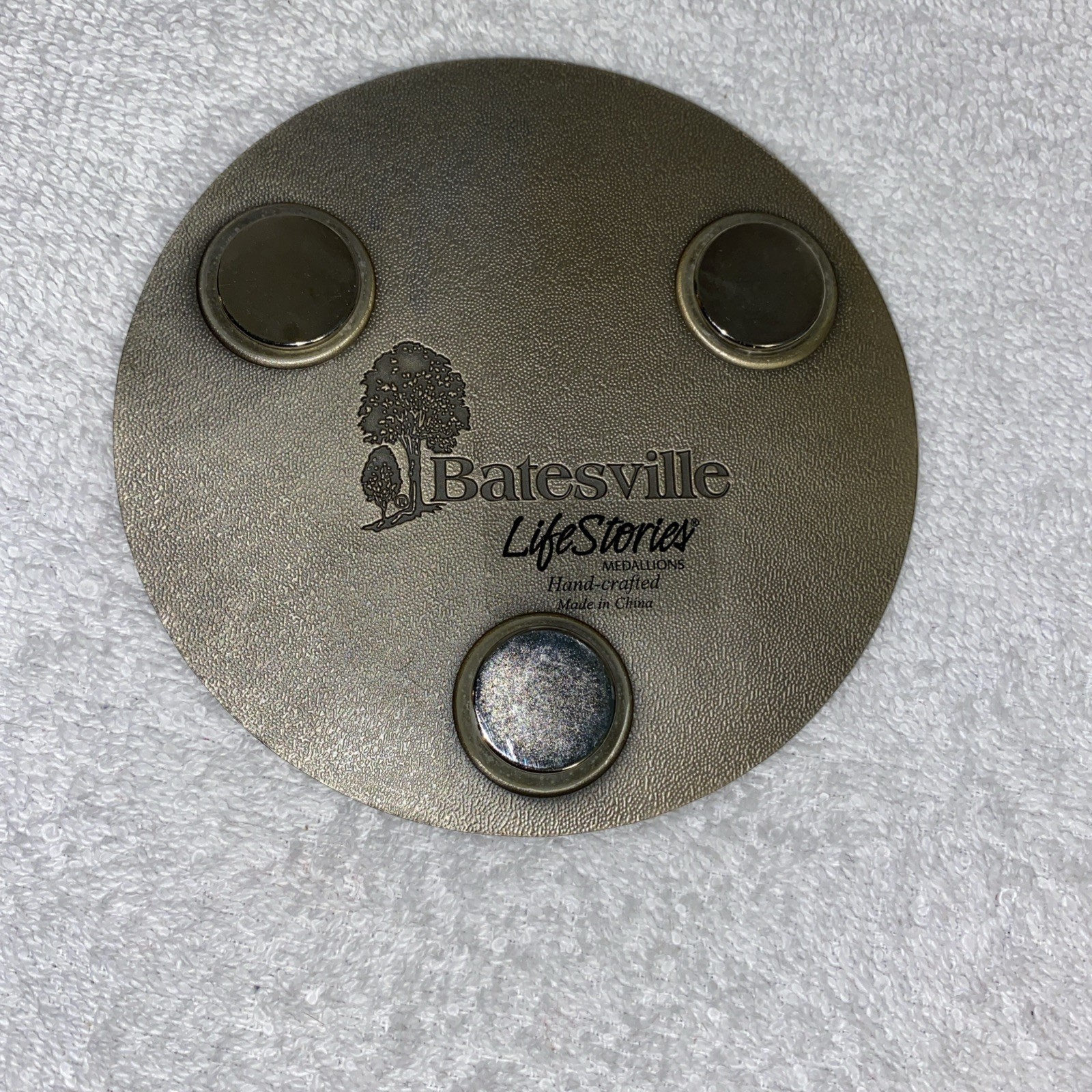 Batesville Casket Coffin Medallion Magnet Funeral, Devotion, Praying