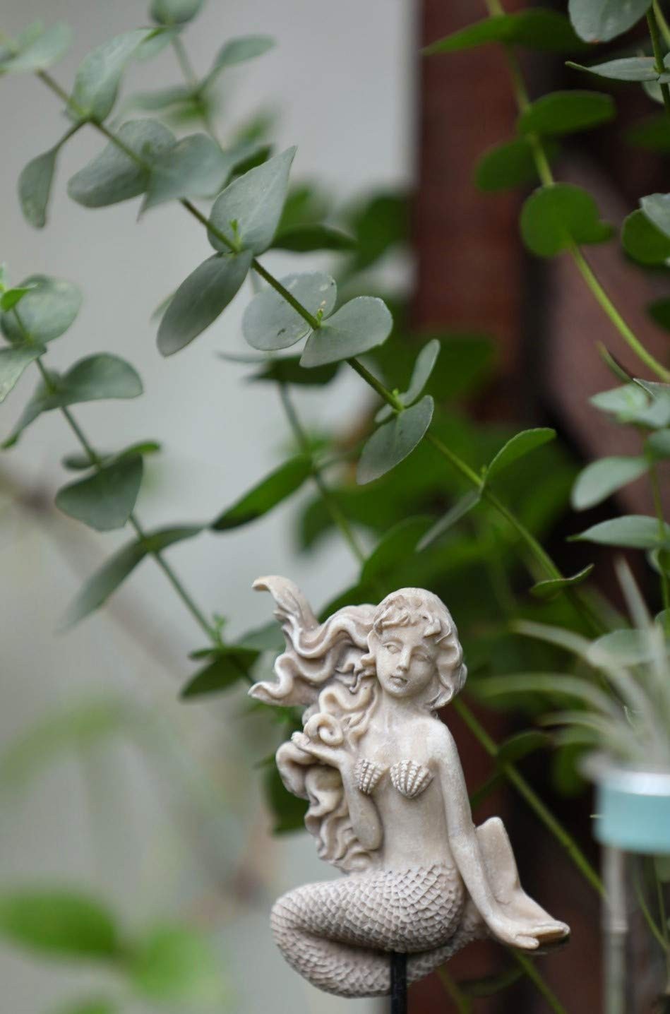MUAMAX Miniature Mermaid Garden Stakes Fairy Small, 9-mermaid-9