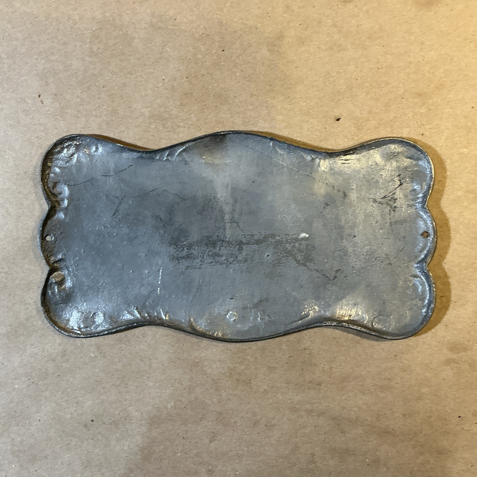 Vintage Casket Marker Labeled Father INV-AA03
