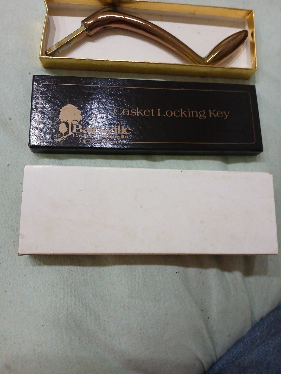 Batesville Casket Company (S4R) Coffin Locking Key (JSF6) Hillenbrand Crank