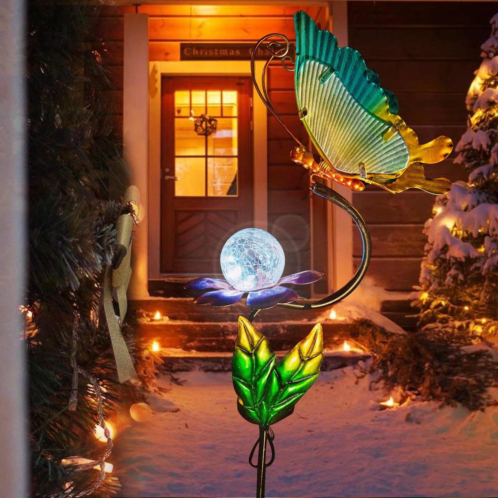Solar Butterfly Garden Lights – Outdoor Decor for Patios and Yards