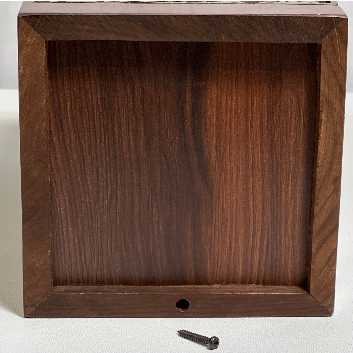 Handmade Rosewood Tree of Life Urn Ashes Container 8.5in x 5in x 5in NEW