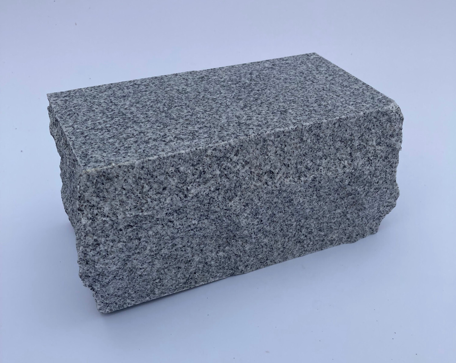 Granite Custom Engraved Footstone Cemetery Funeral Gray 4x8x4″