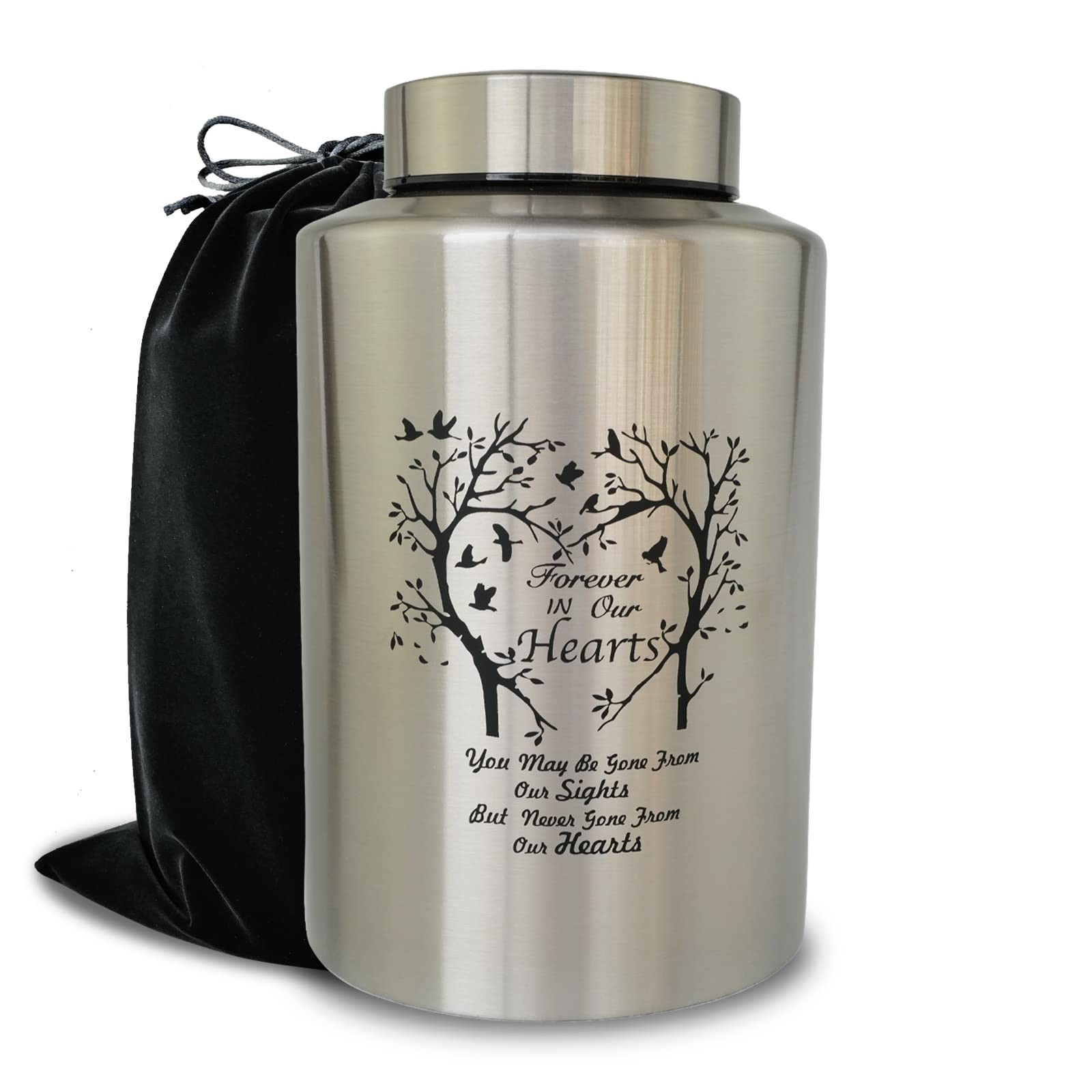 Decorative Cremation Urn for Human Ashes Adult Memorial Urn Tree Design