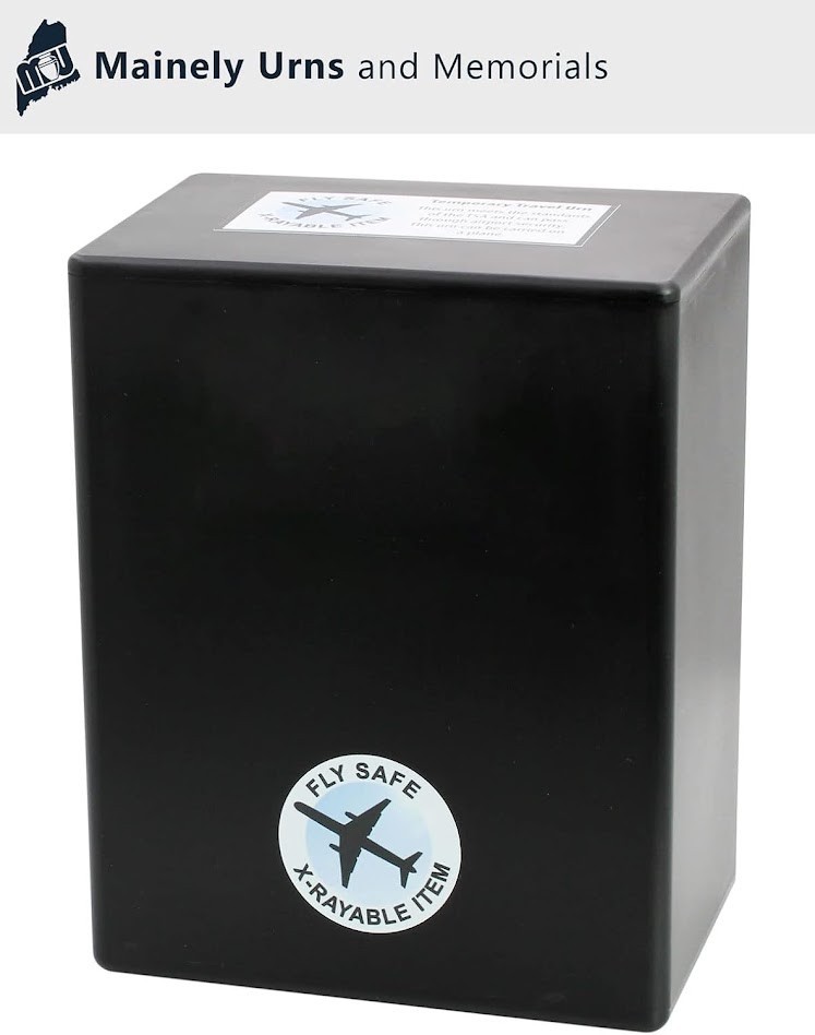 TSA Approved Travel Cremation Urn Kit Human Ashes 200 Cu In Airline Safe