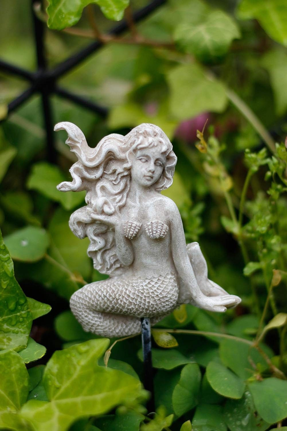 MUAMAX Miniature Mermaid Garden Stakes Fairy Small, 9-mermaid-9