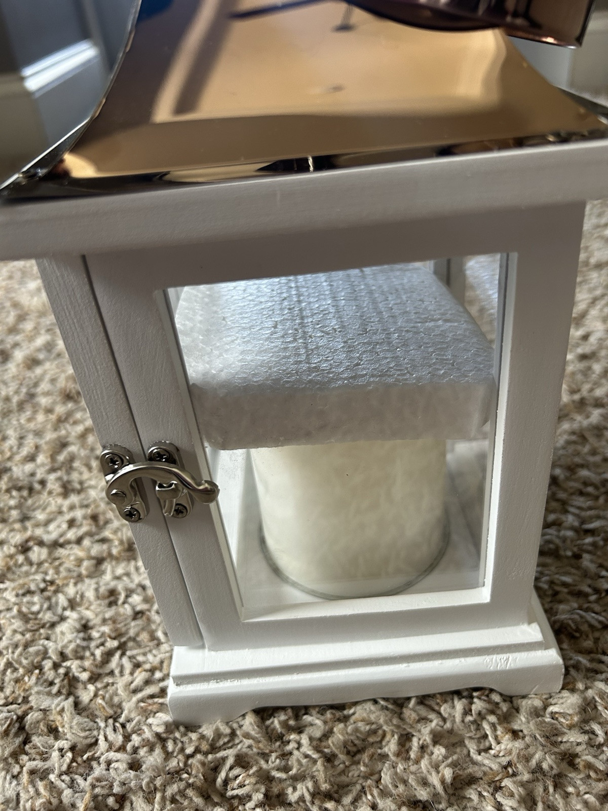 Memorial Lantern With LED Candle, Sympathy Gift Loss of Loved One, Bereavement