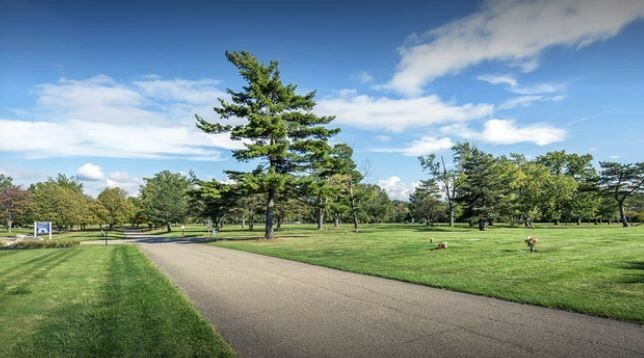 Beautiful Cemetery burial plots, Whitehaven Memorial Park Mayfield Village, Ohio