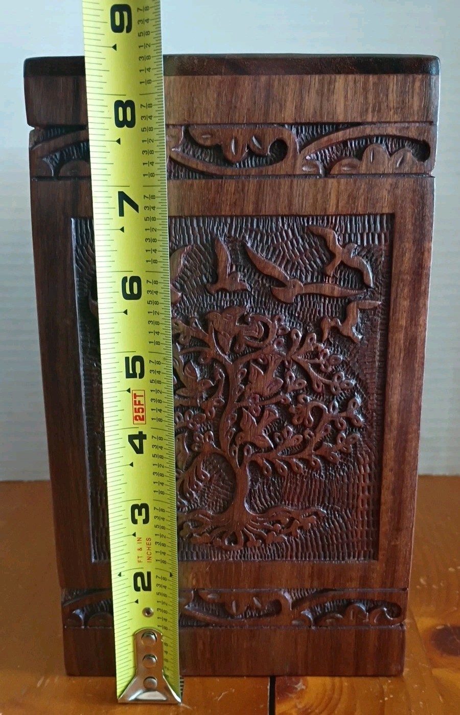 Tree of Life Wooden Urn for Ashes Adult Cremation Urns for Human