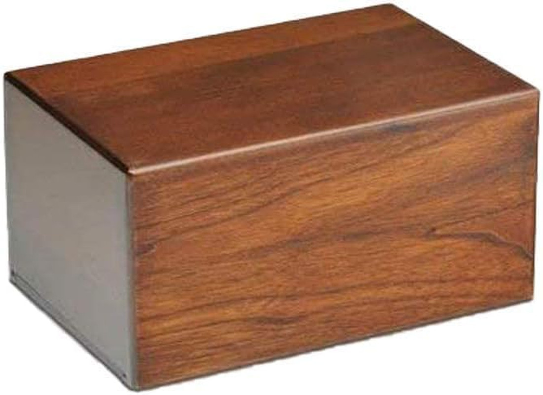 Handmade Wooden Urn Box for Human Ashes, Cremation Funeral Urns Box, Pet Memoria
