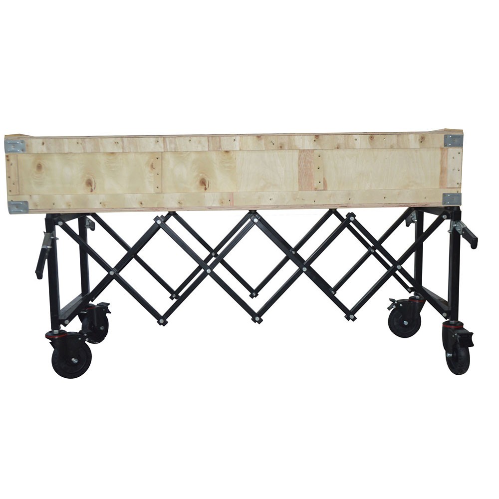 Carbon Steel Funeral Stretcher Mortuary Cot Church Truck Mortuary Supply