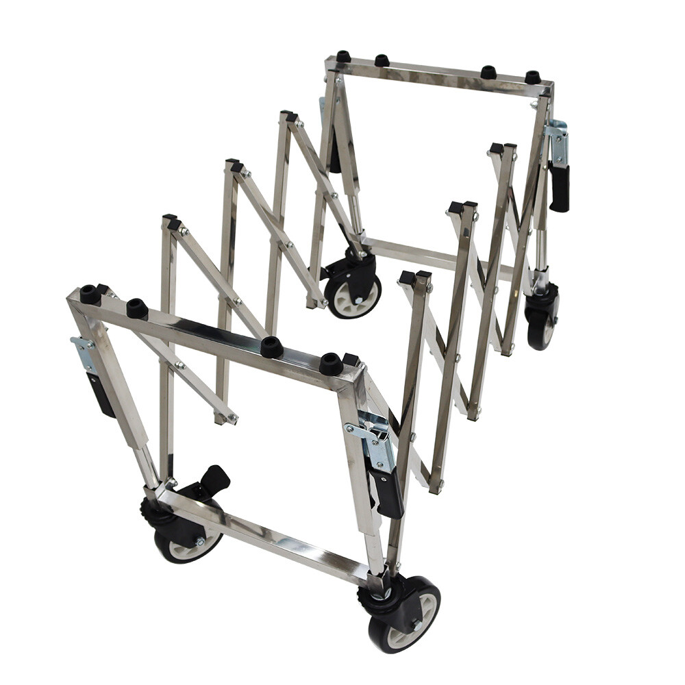 Funeral Stretcher Truck Casket Church Truck Foldable Stainless Steel Trolley