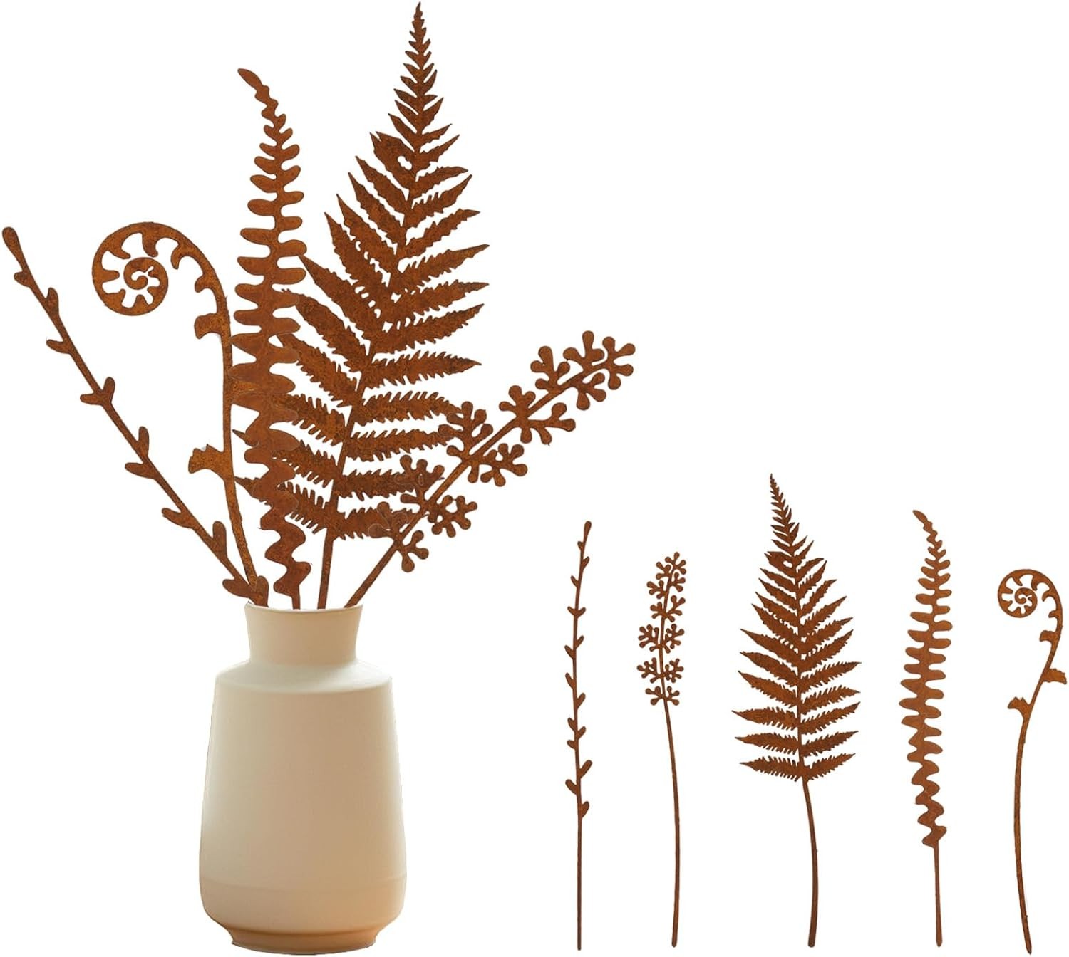Metal Flowers Outside Garden Stakes Decorative Decorative Plant Stakes