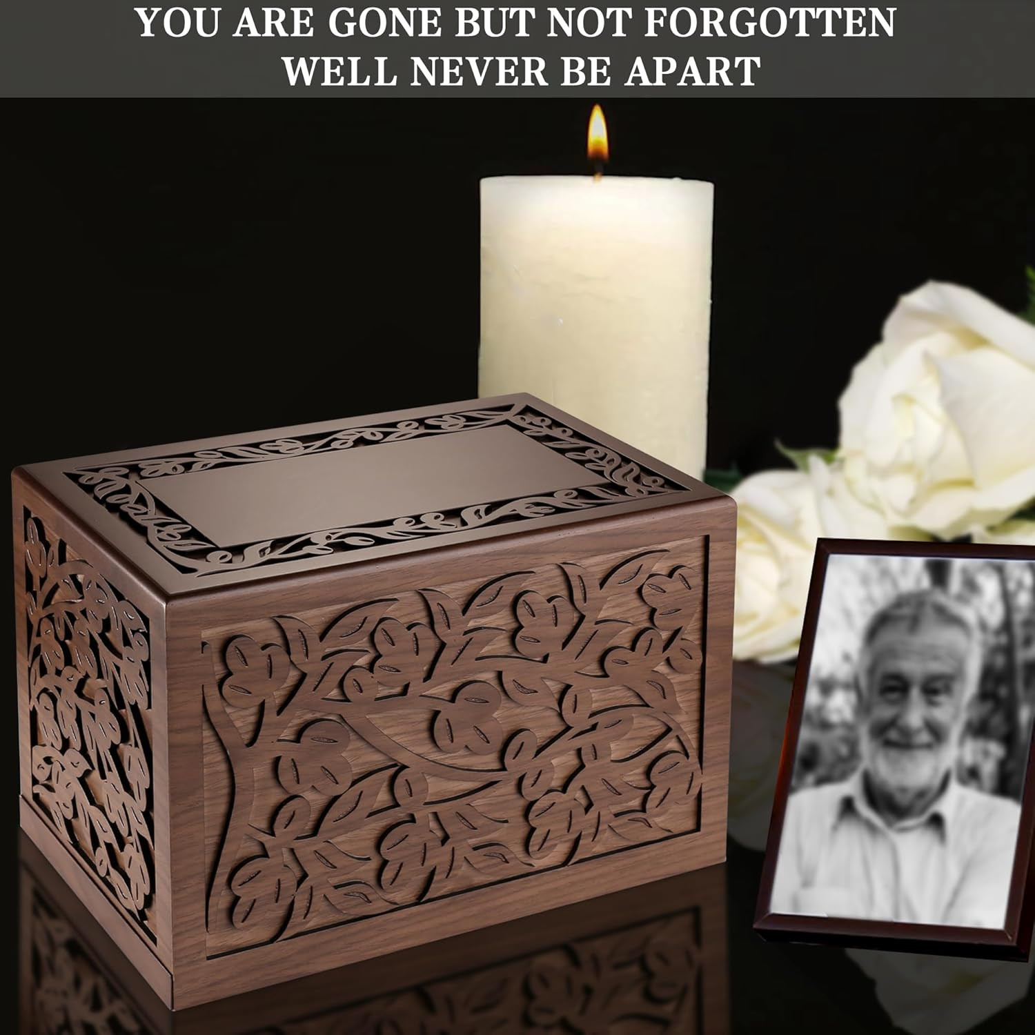 Cremation Urns for Human Ashes Adult Male or Female, Funeral Memorial Urns for A