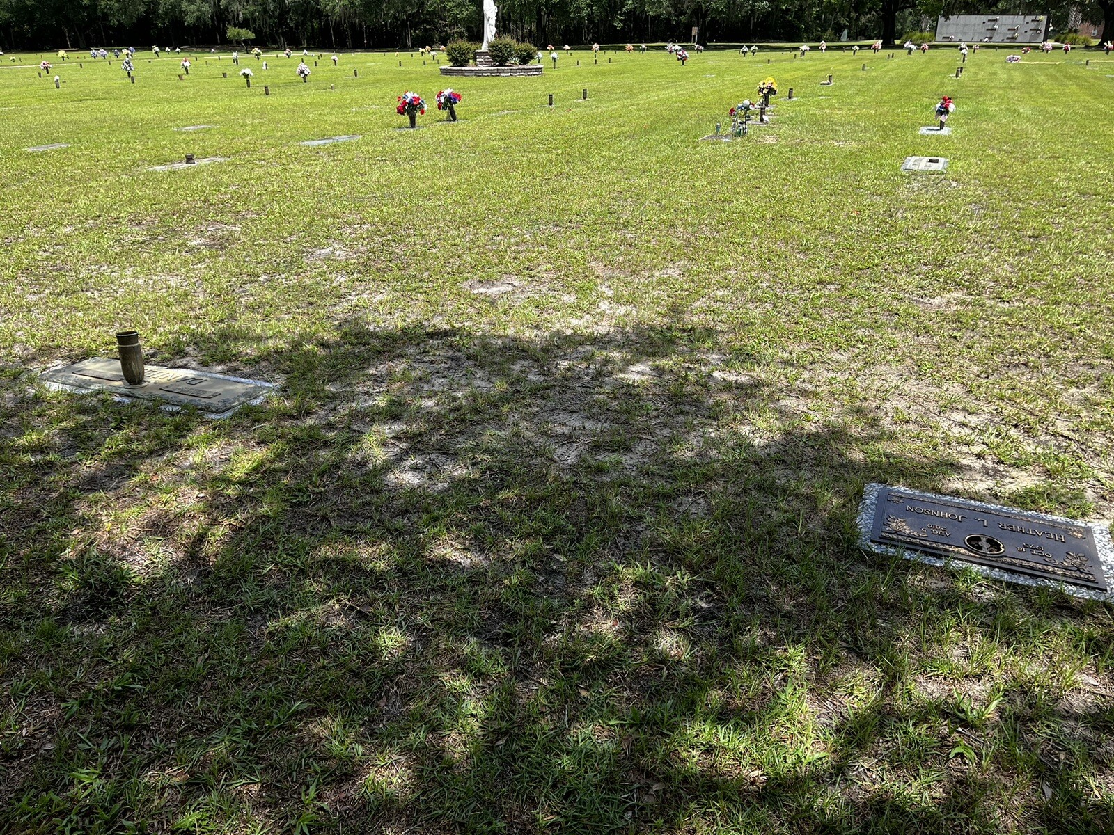 Cemetery Plot at Pennyroyal Memorial Gardens In Georgetown, South Carolina