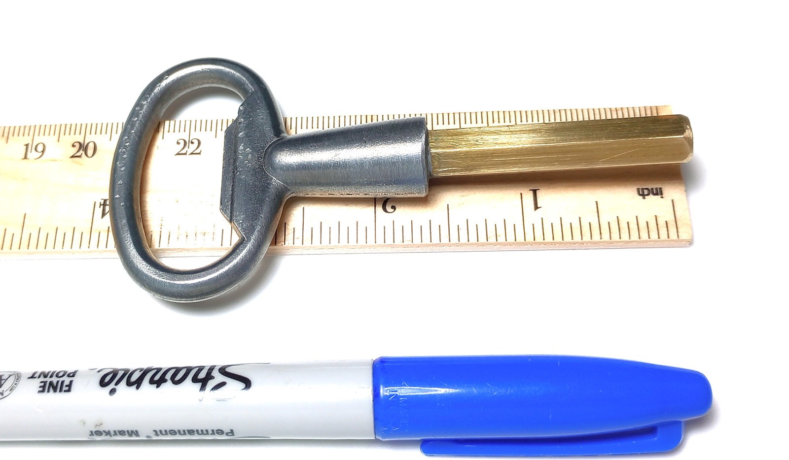 Heavy (Shortened) Cast Pocket Casket Key / Bottle Opener