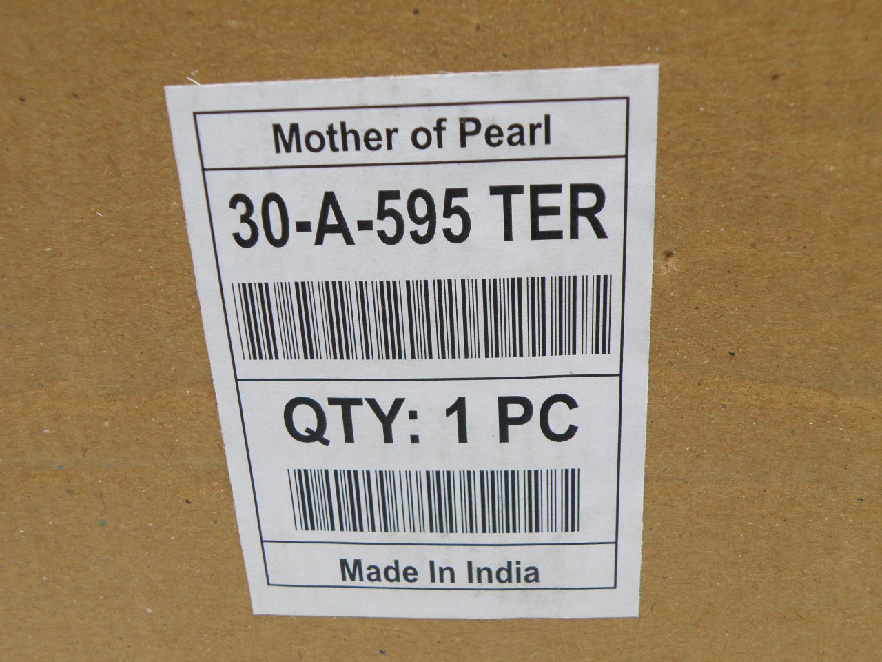 Adult Cremation Urn MOTHER OF PEARL 30-A-595 by TerryBear Inc Brass 200 cu”
